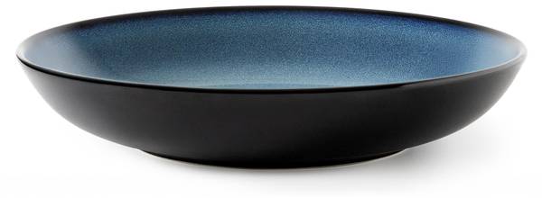 Suppenteller BALI 6-tlg Blau - Keramik - 23 x 5 x 23 cm