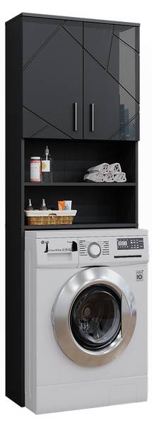 Waschmaschinenschrank Irma 41577 Anthrazit