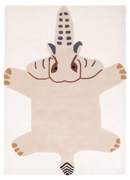 Kurzflorteppich Elephant 140 x 200 cm