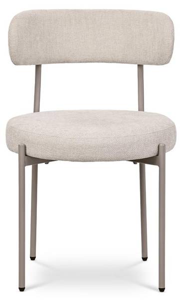 STÜLE GABY 2er-Set Beige - Chenille - Webstoff - 51 x 80 x 51 cm