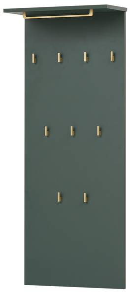 Garderoben-Set KELLA-80-56 5er-Set Grün - 300 x 184 cm