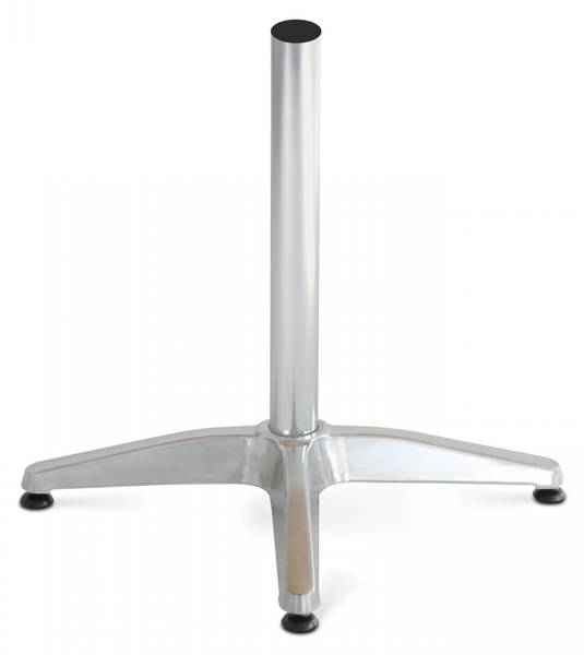 Tischbein Chelsea Grau - Metall - 65 x 70 x 65 cm