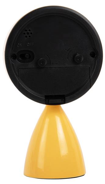 Wecker Funky Vibes Gelb - Metall - 7 x 13 x 4 cm
