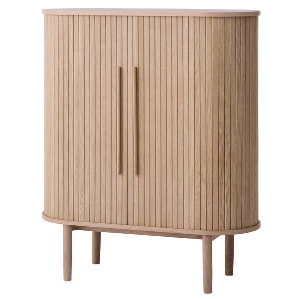 Highboard Meta Braun - Massivholz - 100 x 118 x 40 cm