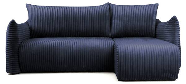 Ecksofa MAILAND Dunkelblau
