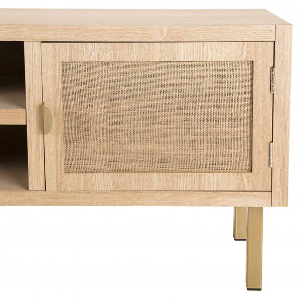 Meubles TV ALINE Beige - Bois manufacturé - 34 x 46 x 120 cm