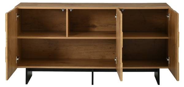 Sideboard Eurynom Ⅷ Braun - Holzwerkstoff - 140 x 70 x 40 cm