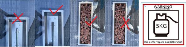 Gartenmöbel Feuerstelle XL(8er-Set) Grau - Webstoff - Polyresin