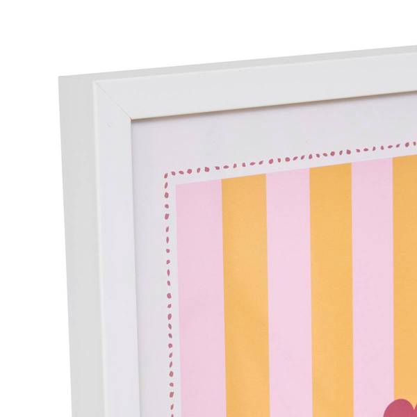 Affiche encadrée CHERI Orange