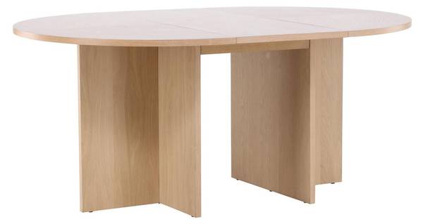 Esstisch Strada ausziehbar Braun - Holzwerkstoff - 120 x 74 x 170 cm