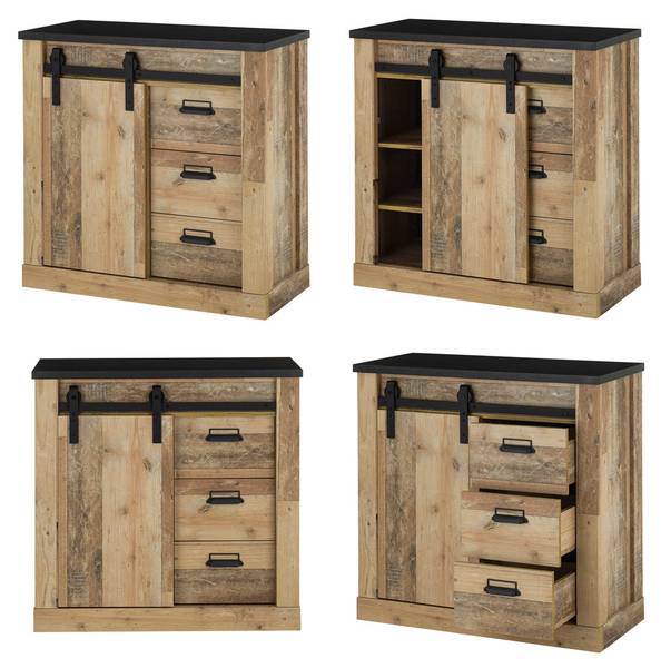 Garderobenschrank SHELTON-61-86 93 x 200 cm