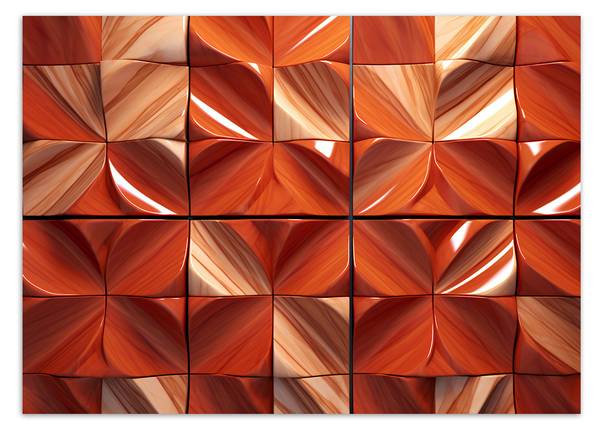 Fototapete Geometrische Abstraktion 450 x 315 cm