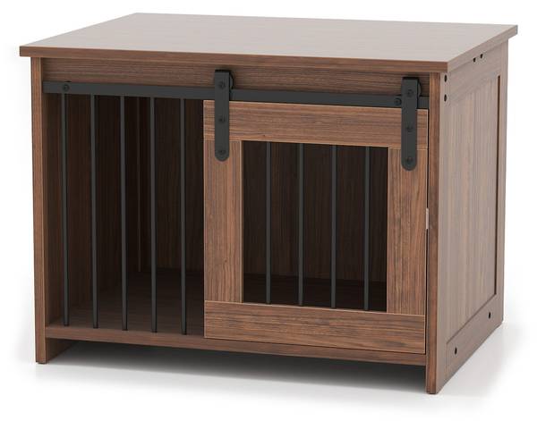 Hundehütte BG32201 Braun - Holzwerkstoff - 60 x 60 x 80 cm