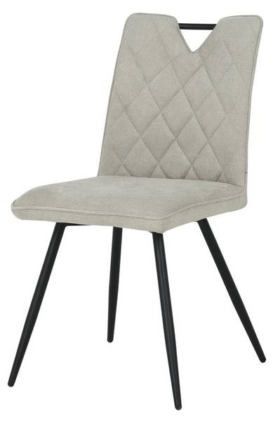 Polsterstuhl DALIA Braun - Creme - 64 x 86 x 64 cm