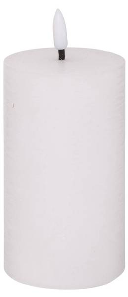 Bougie ronde à led MOLIA Blanc