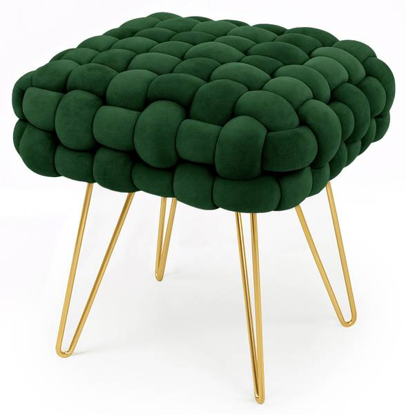Polsterhocker DOTTY Grün