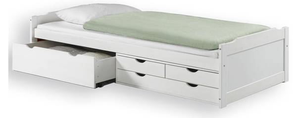 Funktionsbett ANDREA Weiß