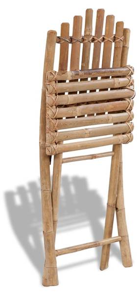 Gartenmöbel Set 41497 (5-teilig) Braun - Massivholz - 80 x 70 x 80 cm