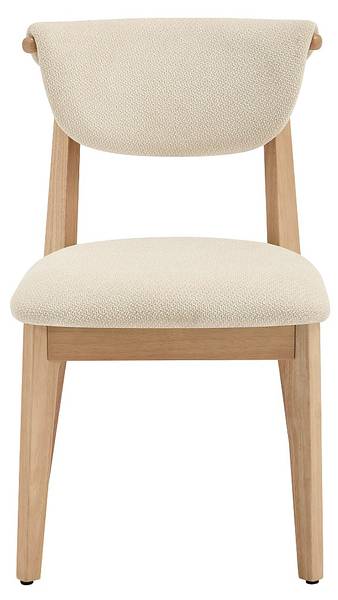 Stuhl GABIEL 2er-Set Weiß - Textil - 51 x 84 x 59 cm