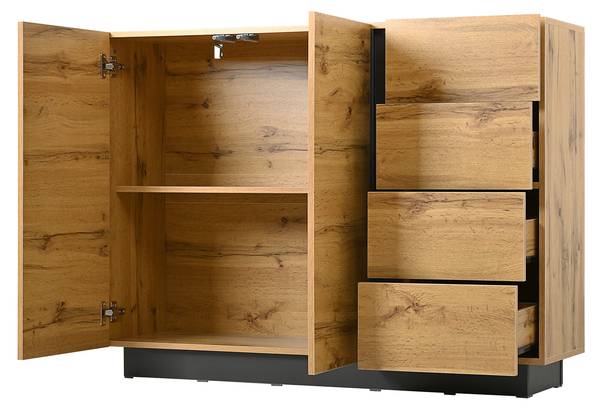 Sideboards FluxEra Braun - Holzwerkstoff - 120 x 91 x 36 cm