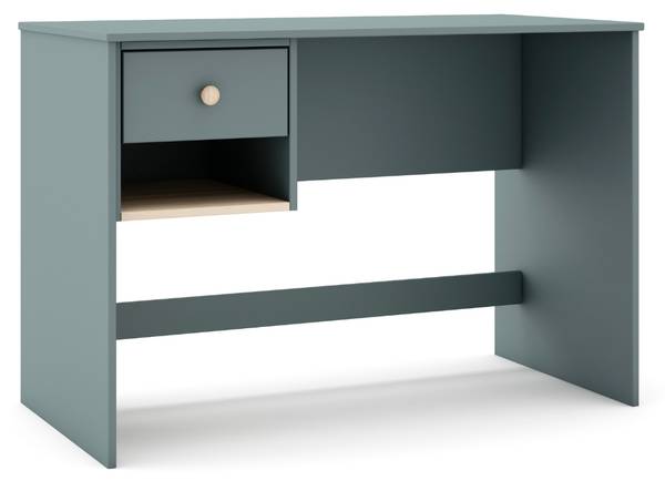Schreibtisch SIMON Grün - Holzwerkstoff - 55 x 75 x 110 cm