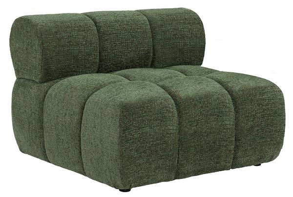 Modulierbares Sofa FACIVIL Grün - Textil - 156 x 70 x 376 cm