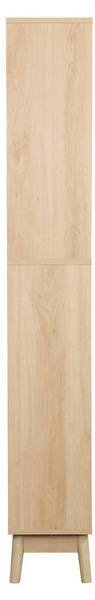 Hochschrank Linear Beige - Holzwerkstoff - 25 x 167 x 35 cm