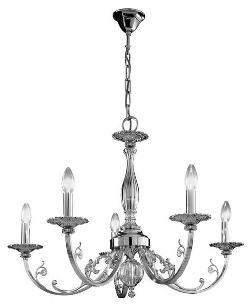 Lustre Pisani Gris brillant