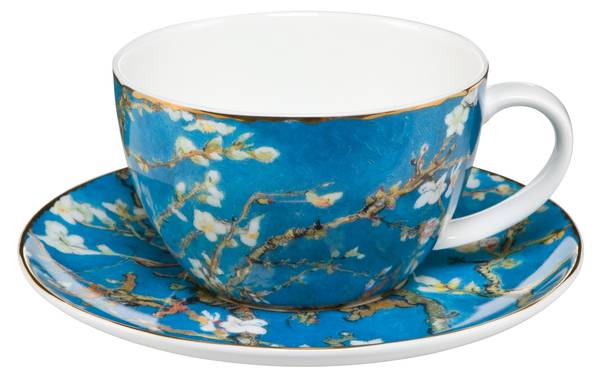 Teetasse Blau - Porzellan - 15 x 7 x 15 cm