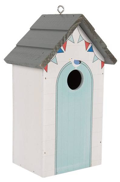 Vogelhaus Sophia Garden Weiß - Holzwerkstoff - 10 x 22 x 15 cm