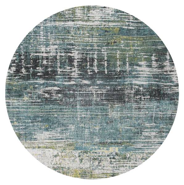 Kurzflorteppich Streaks Glen Cove Baumwolle / Polyester - 170 x 240 cm