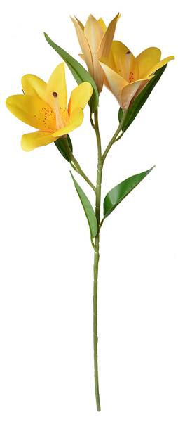 Kunstblume 47848 Gelb - Kunststoff - 12 x 71 x 17 cm