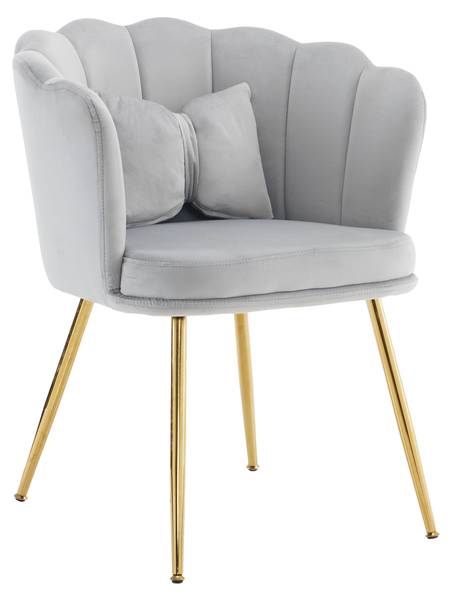 Esszimmerstuhl FlowerSunKiss (4er Set) Grau - 4er Set