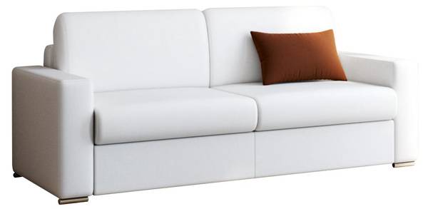 Schlafsofa CALITO Weiß
