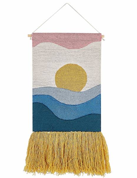 Wandbehang HASILPUR Naturfaser - 46 x 108 x 3 cm