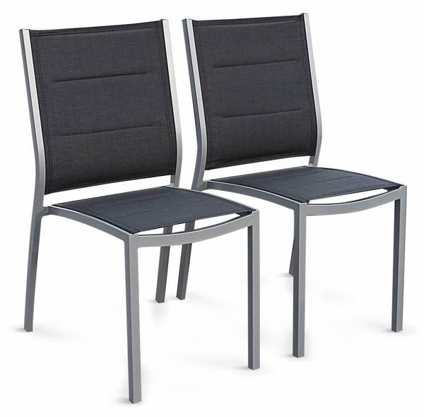 Stuhl Stühle Chicago 2er Set Grau