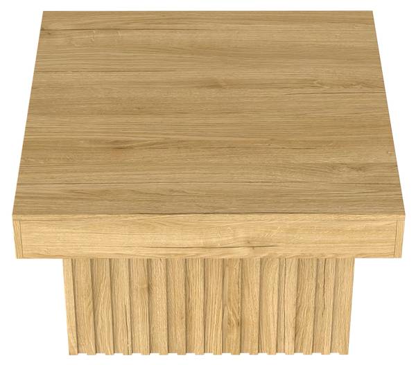 Couchtisch QUASARINFI Braun - Holzwerkstoff - 79 x 46 x 79 cm