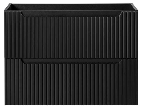 Schrank unter waschbecken NOVA CUW80 2D Schwarz