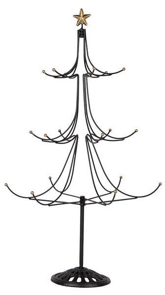 Weihnachtsbaum Xmas&Chance Schwarz - Metall - 41 x 71 x 41 cm