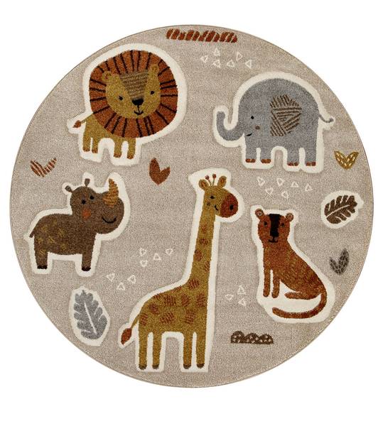Kinderteppich Nala & Friends 120 x 120 cm