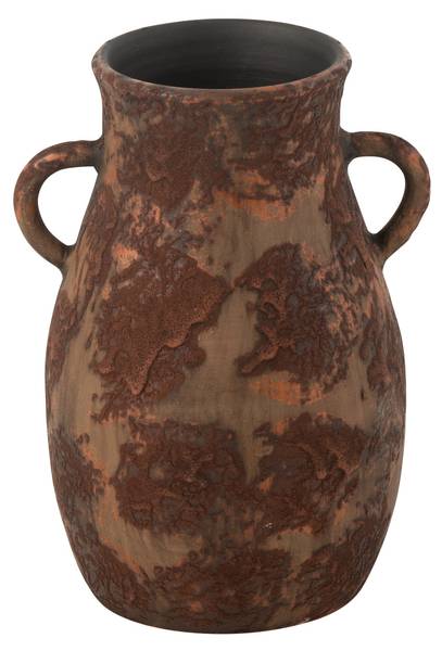 Bodenvase Pumpkin Spice Braun - Keramik - 20 x 30 x 20 cm
