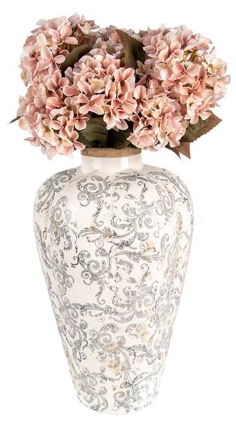Vase Adrian Beige - Keramik - 24 x 40 x 24 cm