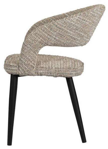 Polsterstuhl Tusk (2er-Set) Hellbraun