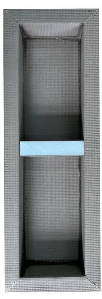 Duschablage KLARA Grau - Kunststoff - 10 x 91 x 31 cm