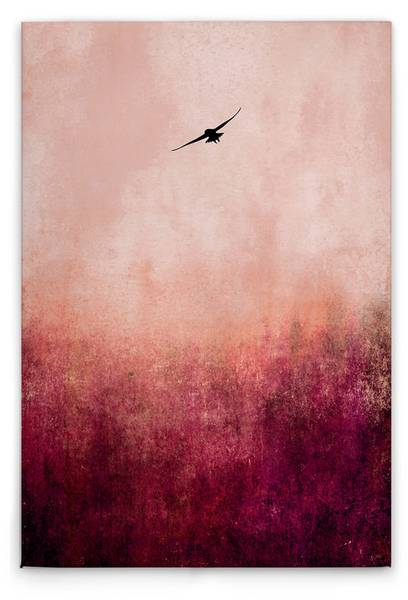 Leinwandbild Warm Sunset 80 x 120 cm