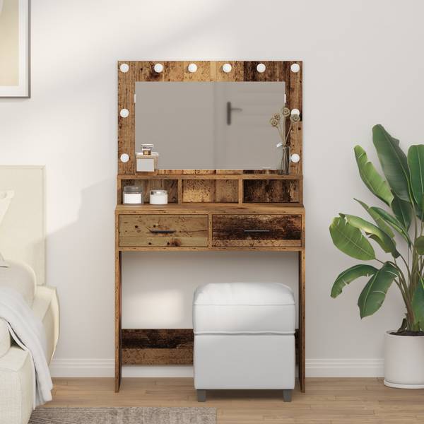 Schminktisch 3045030 Braun - Tiefe: 79 cm