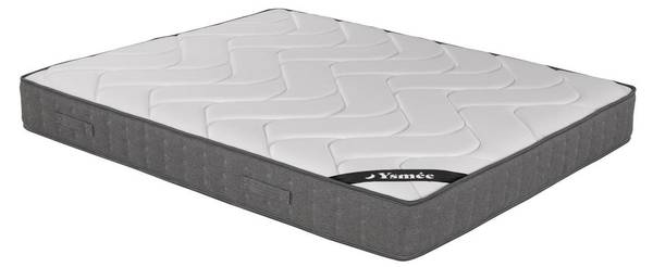 Standardmatratze BABYLONE Weiß - Textil - 200 x 23 x 140 cm