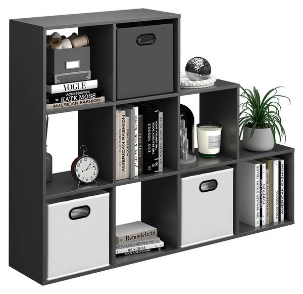 Treppenregal  36785 Anthrazit