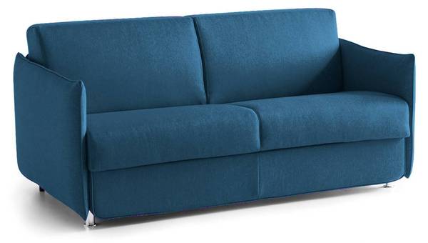 2-Sitzer Schlafsofa Trovo Blau