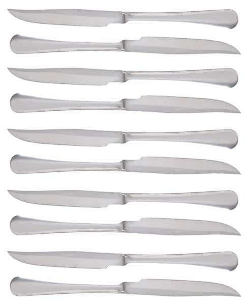 Messer WIEN 10er-Set Silber - Metall - 9 x 1 x 24 cm